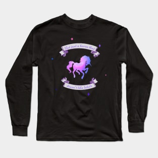 Bisexual Pride Unicorn Long Sleeve T-Shirt